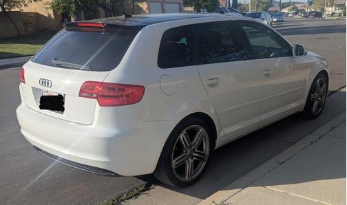 White 2011 Audi A3 2.0 TDI Premium Plus