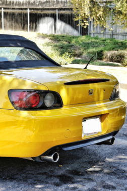 Yellow 2002 Honda S2000 Base