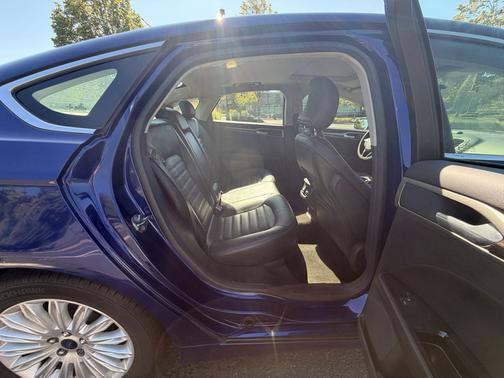 Blue 2016 Ford Fusion Energi SE Luxury