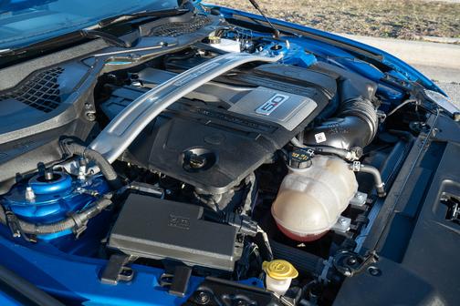 Blue 2019 Ford Mustang GT Premium