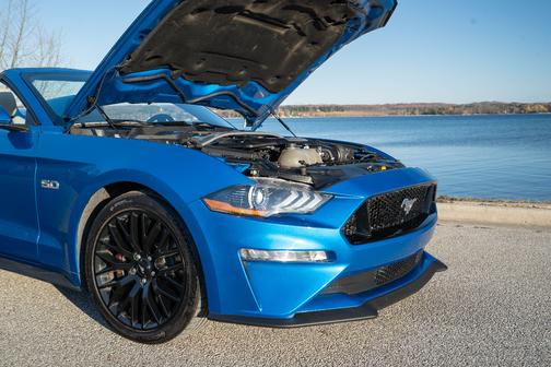 Blue 2019 Ford Mustang GT Premium