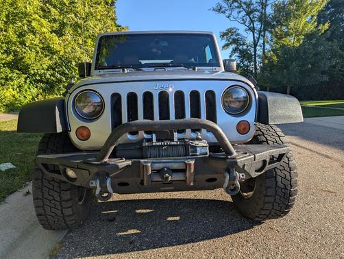 Silver 2013 Jeep Wrangler Unlimited Rubicon