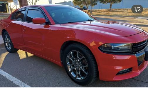 Red 2017 Dodge Charger SXT