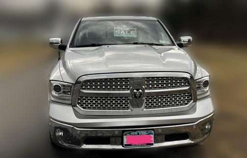 Silver 2016 RAM 1500 Laramie