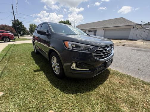 Gray 2021 Ford Edge SEL