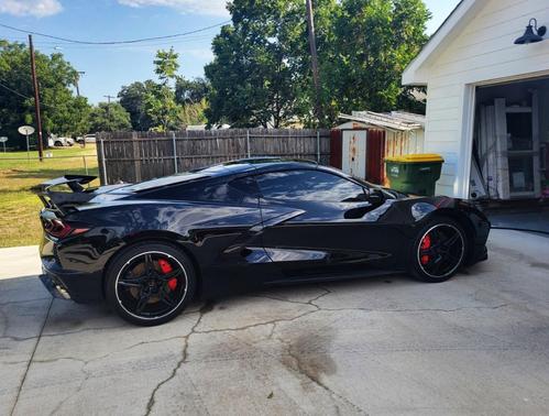 Black 2022 Chevrolet Corvette Stingray w/3LT
