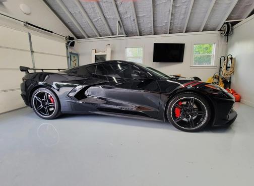 Black 2022 Chevrolet Corvette Stingray w/3LT