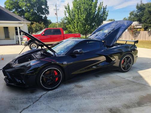 Black 2022 Chevrolet Corvette Stingray w/3LT
