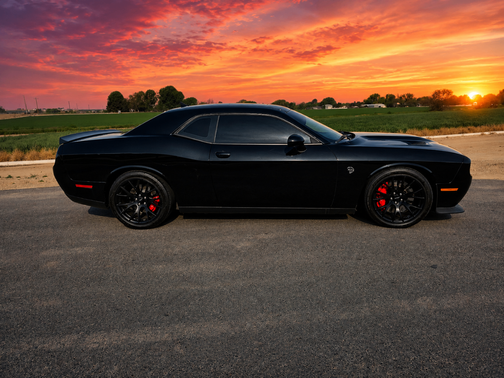 Black 2016 Dodge Challenger SRT Hellcat