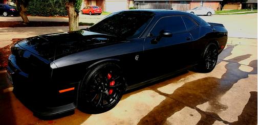 Black 2016 Dodge Challenger SRT Hellcat