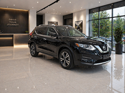Black 2019 Nissan Rogue SV