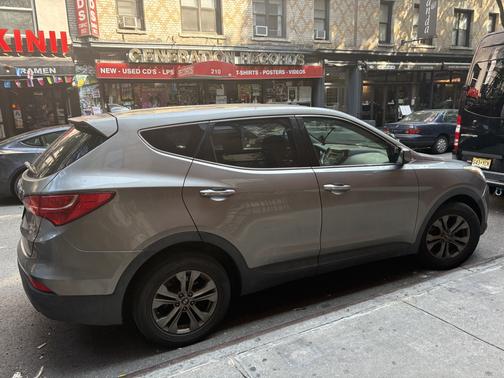 Gray 2015 Hyundai Santa Fe Sport 2.4L