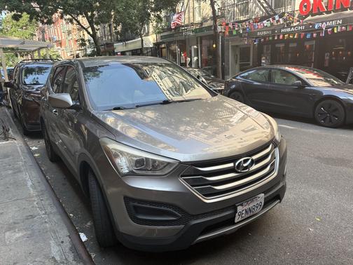 Gray 2015 Hyundai Santa Fe Sport 2.4L