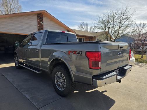 Silver 2020 Ford F-150 Lariat