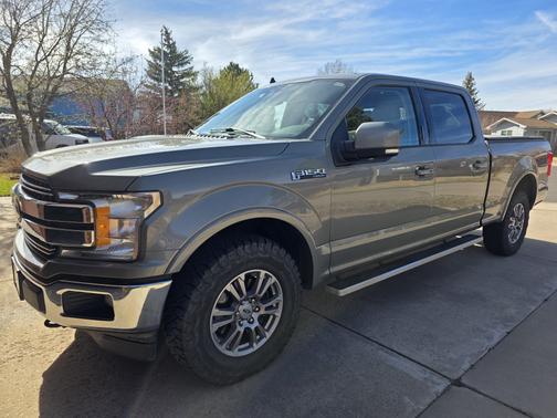 Silver 2020 Ford F-150 Lariat