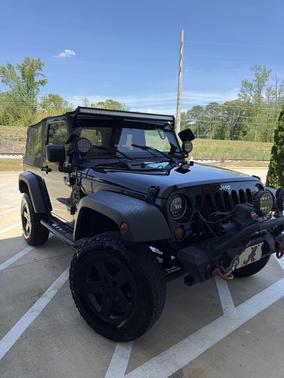 Black 2007 Jeep Wrangler X