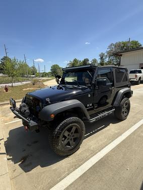 Black 2007 Jeep Wrangler X