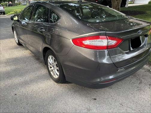 Gray 2015 Ford Fusion S