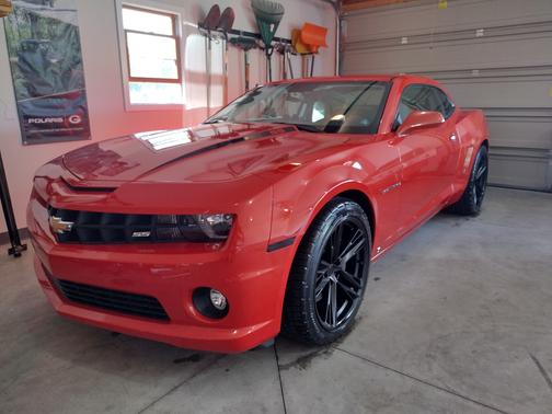 Orange 2010 Chevrolet Camaro 1SS