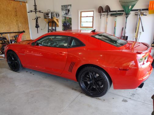 Orange 2010 Chevrolet Camaro 1SS