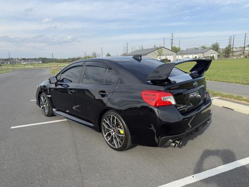 Black 2020 Subaru WRX STI Limited w/Wing
