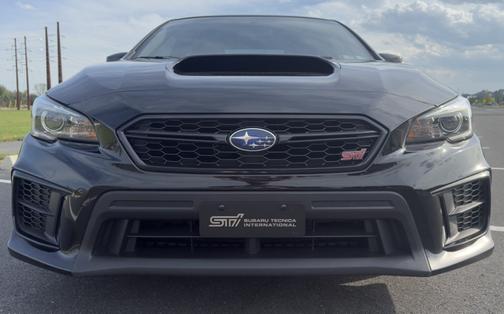 Black 2020 Subaru WRX STI Limited w/Wing