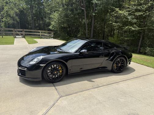 Black 2014 Porsche 911 911 Turbo S