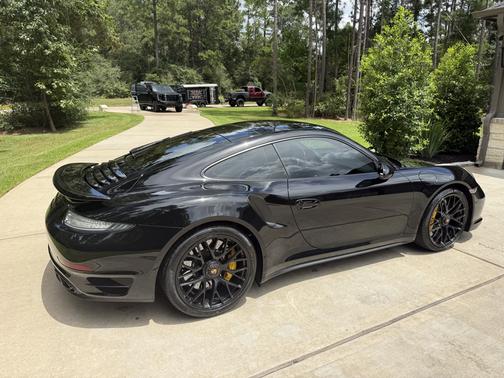 Black 2014 Porsche 911 911 Turbo S