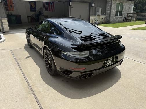 Black 2014 Porsche 911 911 Turbo S