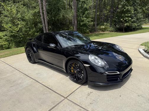 Black 2014 Porsche 911 911 Turbo S