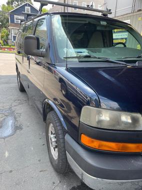 Blue 2012 GMC Savana 2500 Work Van
