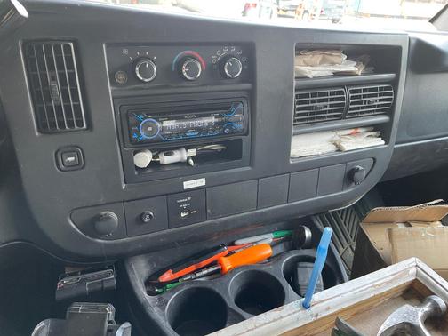 Blue 2012 GMC Savana 2500 Work Van