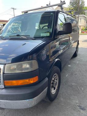 Blue 2012 GMC Savana 2500 Work Van