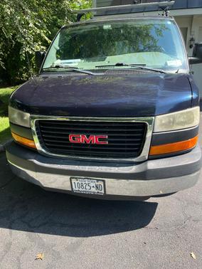 Blue 2012 GMC Savana 2500 Work Van