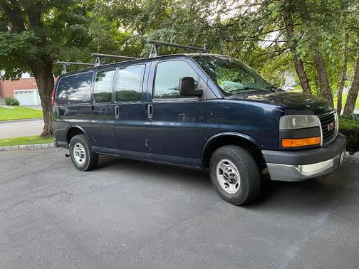 Blue 2012 GMC Savana 2500 Work Van