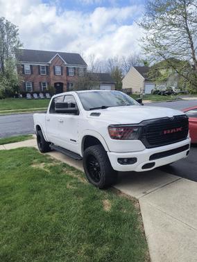 White 2021 RAM 1500 Big Horn