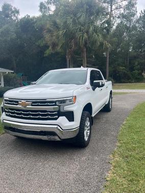 White 2025 Chevrolet Silverado 1500 LTZ