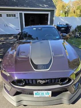 Purple 2022 Ford Mustang Mach 1