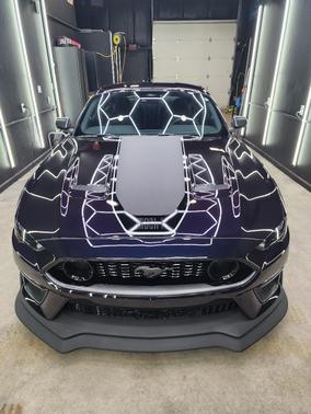 Purple 2022 Ford Mustang Mach 1