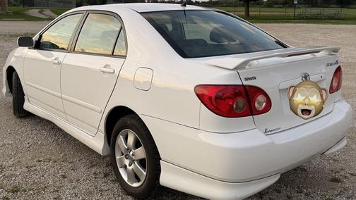 White 2007 Toyota Corolla S