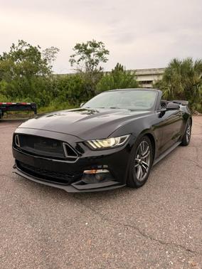 Black 2017 Ford Mustang EcoBoost Premium