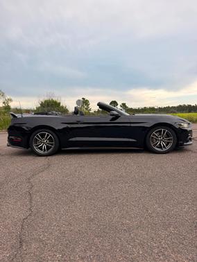 Black 2017 Ford Mustang EcoBoost Premium