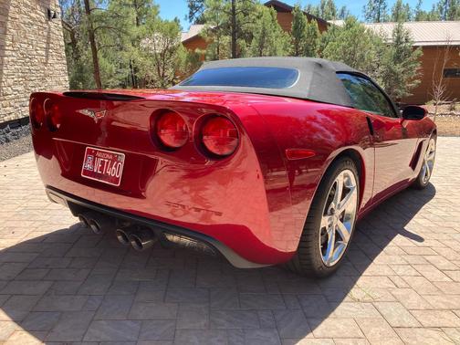 Red 2009 Chevrolet Corvette Base