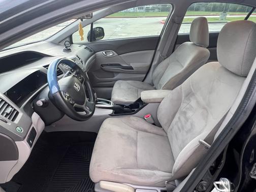 Black 2012 Honda Civic LX