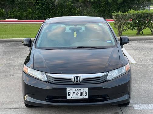 Black 2012 Honda Civic LX