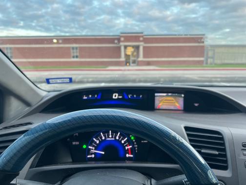 Black 2012 Honda Civic LX