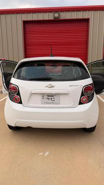 White 2015 Chevrolet Sonic LT