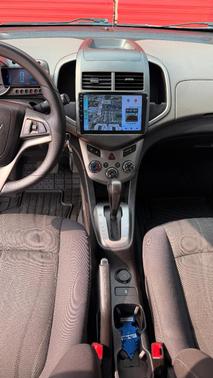 White 2015 Chevrolet Sonic LT