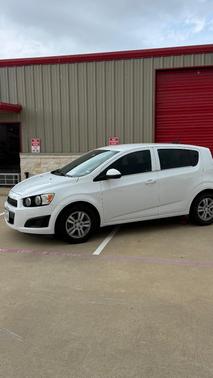 White 2015 Chevrolet Sonic LT