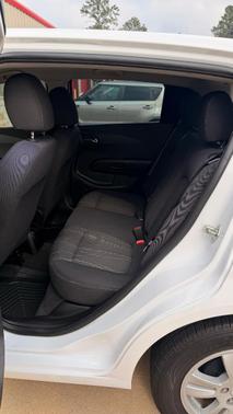 White 2015 Chevrolet Sonic LT